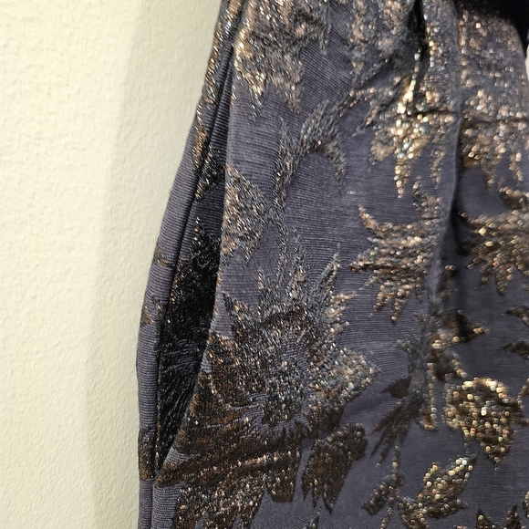 Marc Jacob's - "Gilded Sunflower" 🌻 Jacquard Dress - ASO Gossip Girl - Size 2 - Picture 9 of 11